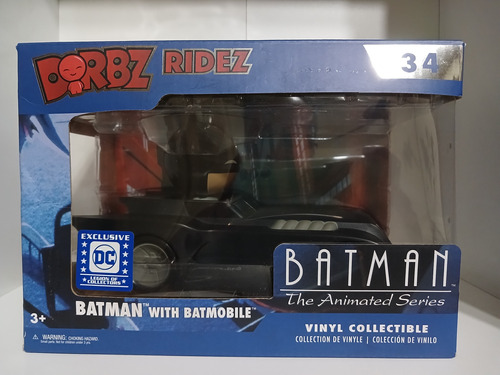 Funko Dorbz Rides Batmobile/batimovil Batman Animated Series