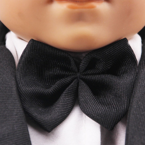 Traje De Tres Piezas Con Cuello Alto Para Muñecas De Algodón