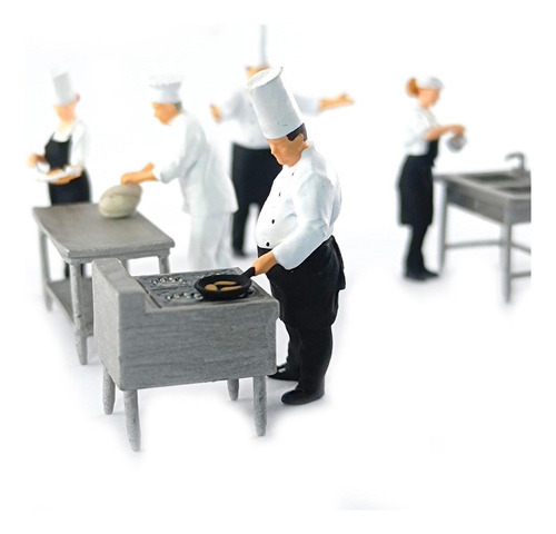 Figuras De Cocinero Chef Figuras De Chef De Chef Negro