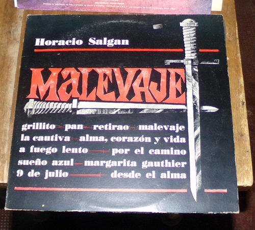 Horacio Salgan Malevaje Lp Argentino Promo / Kktus