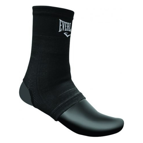 Tobillera Deportiva Elastica Everlast  Negro