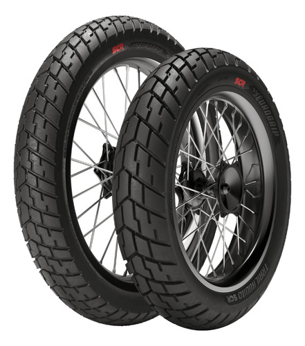 Llantas 150/60r17 Y 110/70r17 Eurogrip Trailhound Scr