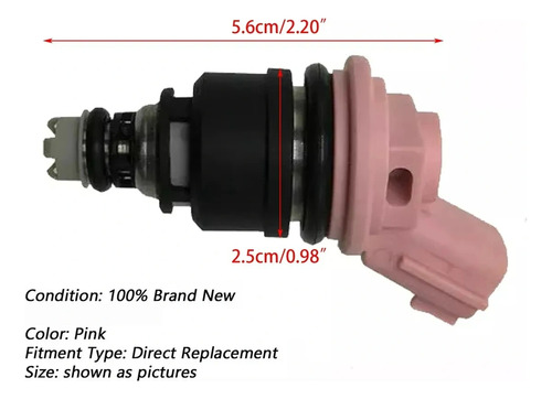 4 Inyectores 16600-57y01 Para Nissan Sentra 1.6 L Flow Match
