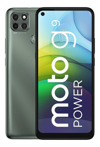 Motorola Moto G9 Power green Color Verde