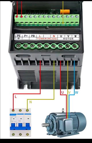 Inversor De Frequencia 2 Cv 220v Zuked