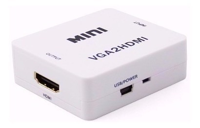 Convertidor Vga A Hdmi Laptop Pc A Tv Video Beam 1080p