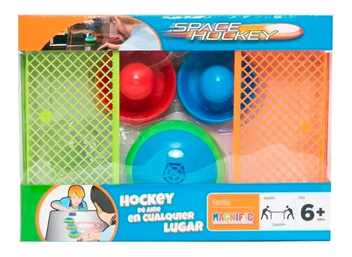 Juego Space Hockey De Mesa C/aire Deslizante 2053