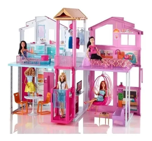 Casita de barbie con elevador new arrivals