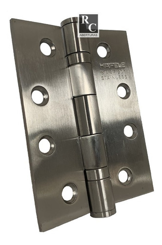 Bisagra Häfele Acero Inox Sus 201 De 4 X3 X3mm Con Rulemanes