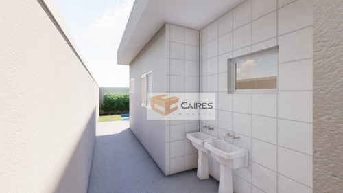 Imagem 7 de 17 de Casa Com 3 Dormitórios À Venda, 94 M² Por R$ 450.000,00 - Jardim Esplanada - Campinas/sp - Ca3194