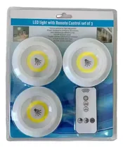 Comprar Set 3 Luces Led De Emergencia Inalámbricas Control Remoto