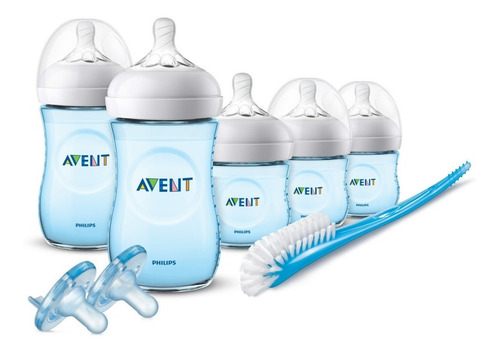 Kit Set De Teteros Avent Azul Anticólicos Avent Philips