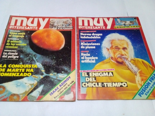 Revista Muy Interesante 1988 Lote X 2 Ejemplares