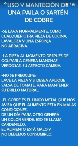 Imagen 5 de 6 de Paila De Cobre 21 Cm Diámetro X 6 Cm Altoartesanía Chilena