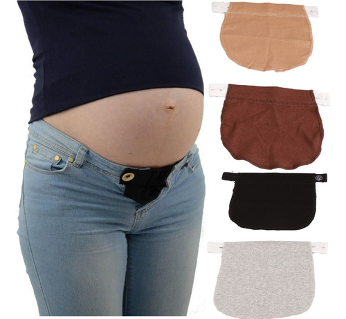 Pantalone Maternidad Extensor Cintura Ajustable Con Elástico