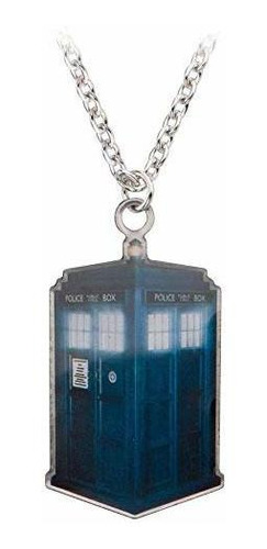 Doctor Who Foto Impreso Sello Corte Collar Tardis.