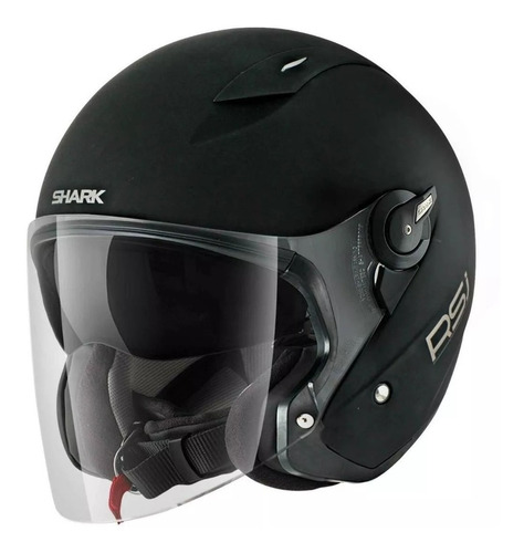 Casco Moto Abierto Shark Rsj 3 Negro Mate Bamp Group 