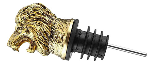 Aireadores De Vino Pourer Cabeza De Animal Tapón León 10cm