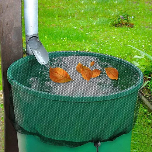 Cubierta De Malla De 3 Piezas Para Barril De Lluvia, Cubo De