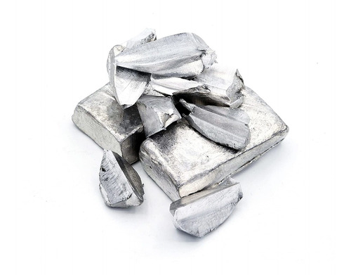 Indium Granalla Metalica 99 99 % Lingote Puro  20 Gramos
