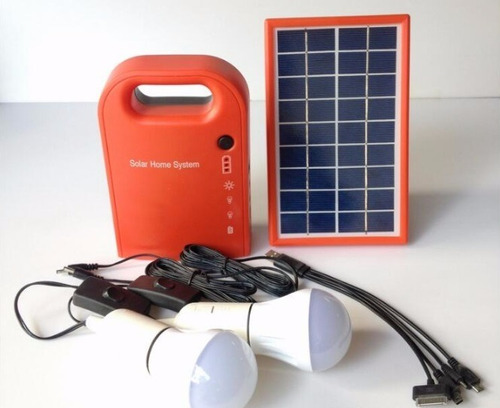 Kit Mini Panel Solar - Generador - Bombillas Jardin , Foco