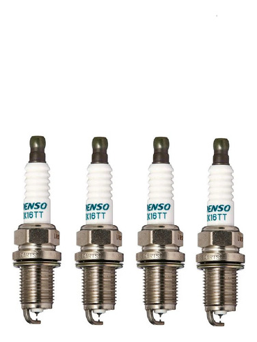 Kit De 4 Bujias Cv Prizm 2000-2002 1.8 Iridium Tt Denso