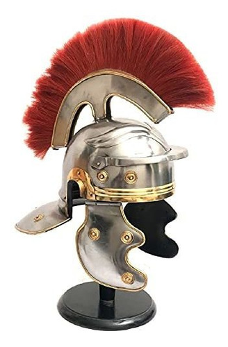 Arma Y Armadura - Nuevo Casco De Centurión Romano Con Armadu