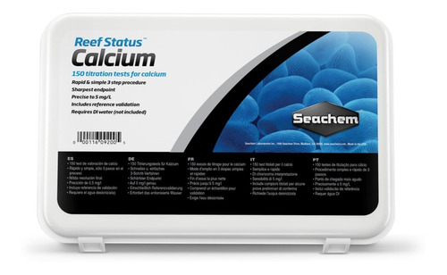 Seachem Reef Status Calcium 150 Pruebas