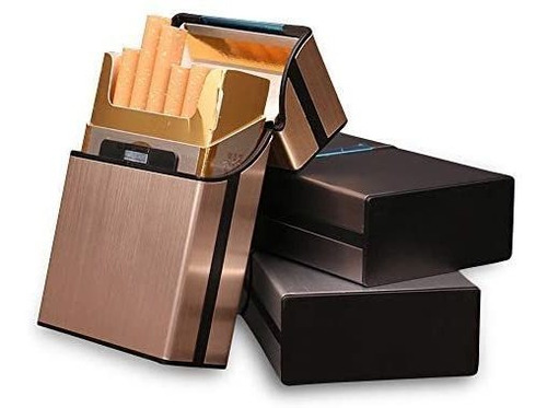 Sitake - 3 Cajas De Metales Para Cigarrillos Para Hombre (20