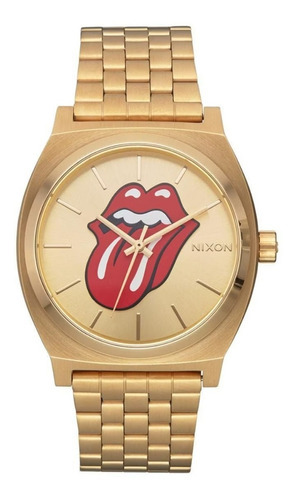 Nixon X Rolling Stones Time Teller A1356 - Todo Rojo -100m R