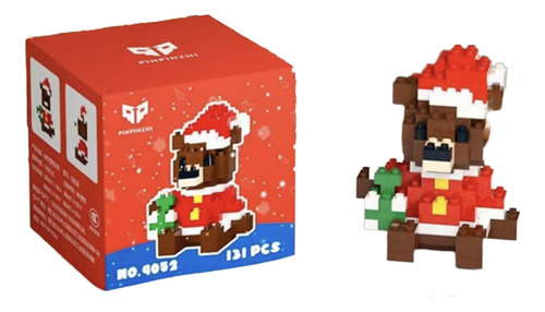 Mini Bloques Navidad Arbolito Arbol 424pzs Armable 3d Juego