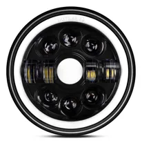 Comprar Faros De Moto De 7 Pulgadas Con Luces De Día Y Señal, Compat