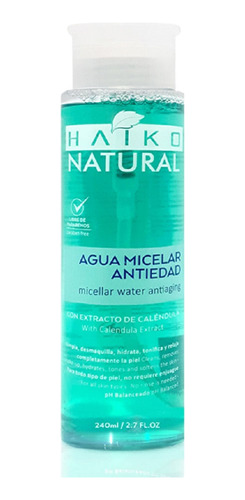 Agua Micelar Haiko Natural Antiedad X 240ml