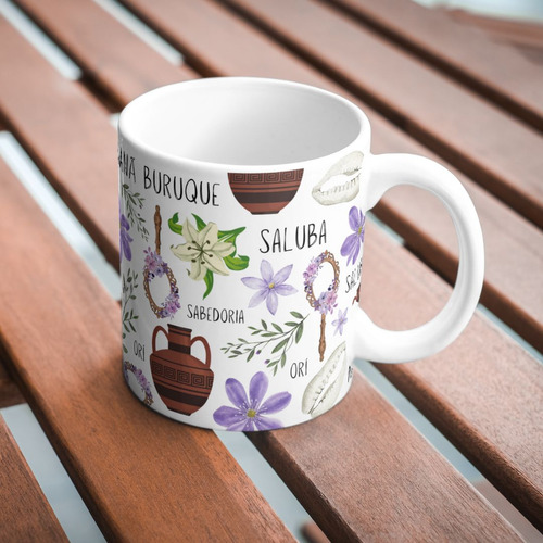 Caneca Nanã - Coleção Orixás Yalo Nanã