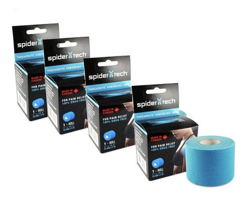 4 Tape Kinesiologico Spidertech® 5 Cm X 5 Mt.