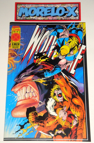 Wolverine #90- Portada Desdoblable- Forma Poster ¡¡- 1995