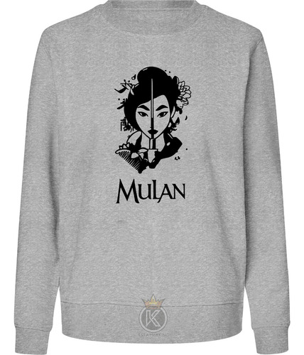 Poleron Polo Princesa Mulan - Mujer Guerrera - Serie - Gpstore