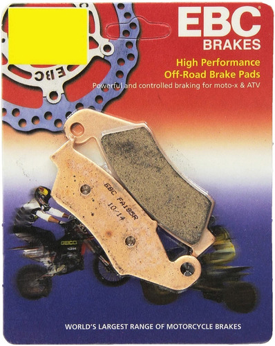 Balatas De Freno Para Moto Ebc Brakes Fa185r Bronce