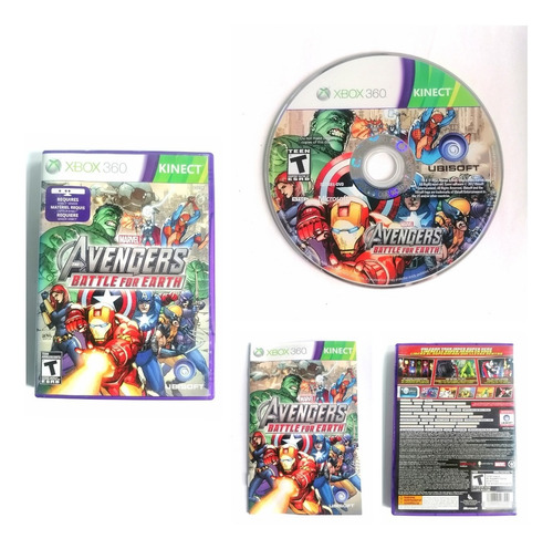 The Avengers Battle For Earth Xbox 360 Kinect (Reacondicionado)