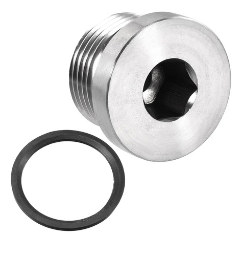 Tapa Rosca M27x2 Acero Inoxidable Para Terminar Tubos