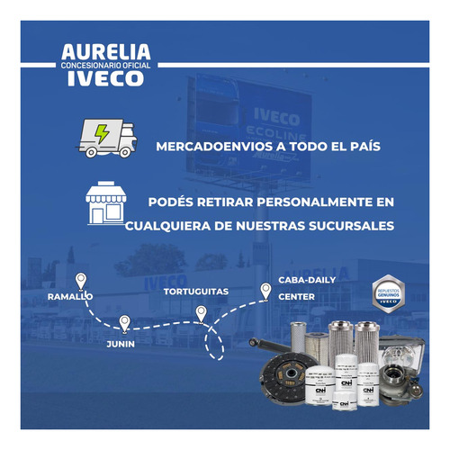 Imagen 7 de 7 de Inyector Iveco Tector 260e25 Attack 00/22
