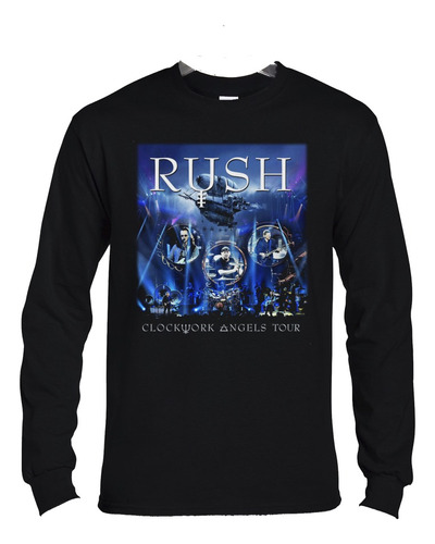 Polera Ml Rush Clockwork Angels Tour Rock Abominatron