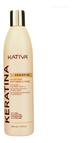 Shampoo Keratina Kativa 355ml