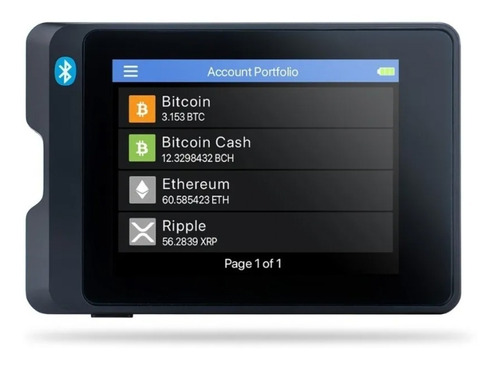 Crypto Wallet -secux W20 - Bitcoin - Trc20 - Bep20 Bluetooth