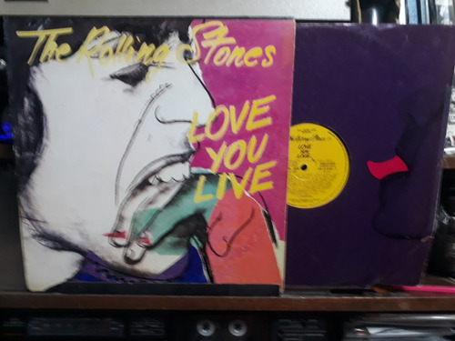 The Rolling Stones - Love You Live - Vinilo Argentino 1977