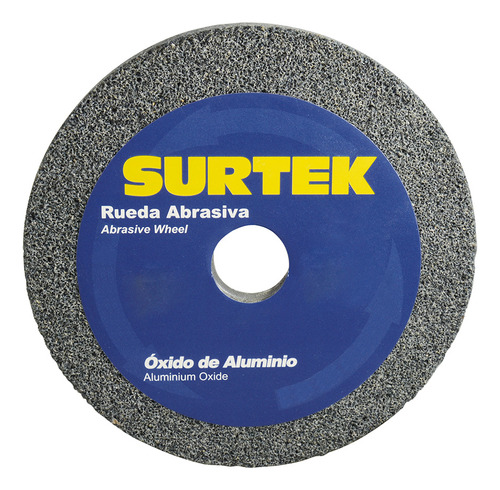 Rueda Abrasiva Óxido De Aluminio Grano 36, 5 X 3/4 Surtek Cantidad de granos 36