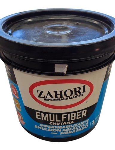 Impermeabilizante Emulsion Asfaltica Emulfiber Galon Zahori