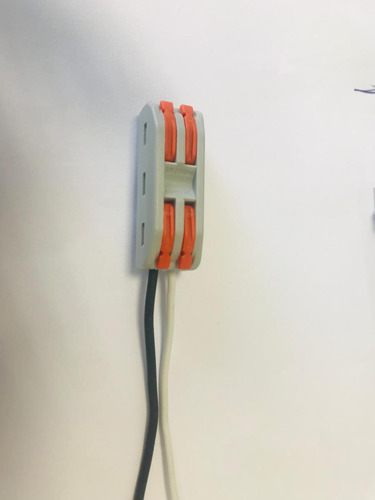 Conector Emenda 2x2 Fios Até 4mm Com 10 Unidades