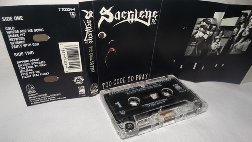 Sacrilege Bc - Too Cool To Pray (medusa Records) (tape:nm - 