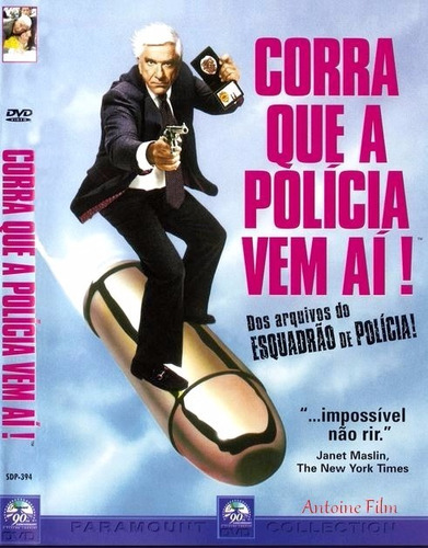 Corra Que A Policia Vem Ai! Dvd Original Novo Lacrado Dvd De Filme Comedia Policial